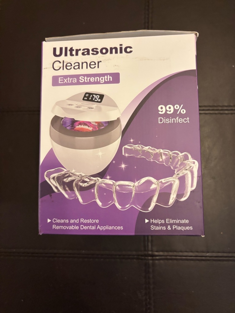 Ultrasonic Cleaner Extra Strength - White